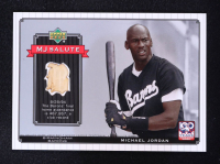 Michael Jordan 2001 Upper Deck Minors Centennial MJ Game Bat #MJB9 at PristineAuction.com