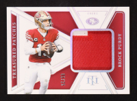 Brock Purdy 2024 Panini National Treasures Treasured Patches Holo Silver #26 #05/25 at PristineAuction.com