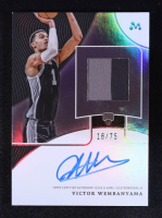 Victor Wembanyama 2023-24 Topps Mercury Victor Wembanyama Autograph Relics French #WAR7 RC #18/75 at PristineAuction.com