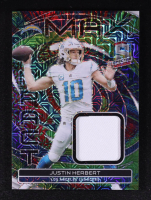 Justin Herbert 2023 Panini Spectra Max Impact Materials Meta #28 #7/25 at PristineAuction.com