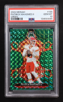 Patrick Mahomes II 2024 Panini Mosaic Mosaic Green #106 (PSA 10) at PristineAuction.com