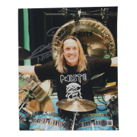 Nicko McBrain Signed 8x10 Photo (Beckett) at PristineAuction.com