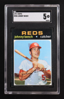Johnny Bench 1971 Topps #250 (SGC 5) at PristineAuction.com