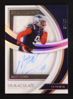 Matthew Judon 2022 Panini Immaculate Shadowbox Signatures Holo Gold #ISS-MJU #37/49 at PristineAuction.com