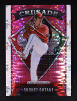 Shohei Ohtani 2022 Chronicles Crusade Pink Pulsar #5 at PristineAuction.com