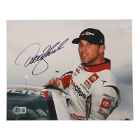 Denny Hamlin Signed NASCAR 8x10 Photo (Beckett) at PristineAuction.com