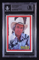 Steve Kanaly Signed 1981 Donruss Dallas #22 Ray Krebbs (BGS) at PristineAuction.com