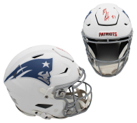 Rob Gronkowski Signed Patriots Full-Size Authentic On-Field Rivalries Alternate Speedflex Helmet (Radtke) at PristineAuction.com