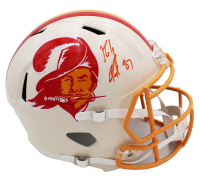 Rob Gronkowski Signed Buccaneers Full-Size Retro Alternate Speed Helmet (Radtke) at PristineAuction.com