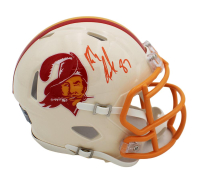 Rob Gronkowski Signed Buccaneers Retro Alternate Speed Mini Helmet (Radtke) at PristineAuction.com