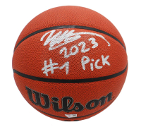 Victor Wembanyama Signed NBA Basketball Inscribed "2023 #1 Pick" (Fanatics) at PristineAuction.com
