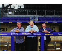 Skip Bertman, Jay Johnson, Paul Mainieri Signed LSU Tigers 16x20 Photo (JSA) at PristineAuction.com
