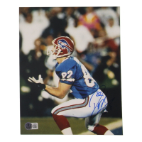 Don Beebe Signed Bills 8x10 Photo Inscribed "BB" (Beckett) at PristineAuction.com