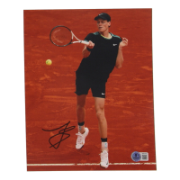 Jannik Sinner Signed 8x10 Photo (Beckett) at PristineAuction.com