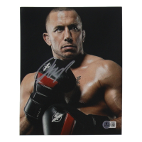 Georges St-Pierre Signed UFC 8x10 Photo (Beckett) at PristineAuction.com