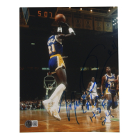 Michael Cooper Signed Lakers 8x10 Photo Inscribed "LA Lakers HOF 24" (Beckett) at PristineAuction.com