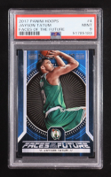 Jayson Tatum 2017 Panini NBA Hoops Faces Of The Future #4 RC (PSA 9) at PristineAuction.com