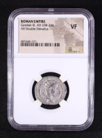 Gordian III (A.D. 238-244) Roman Empire AR Double Denarius Rome Mint Ancient Coin (NGC VF) at PristineAuction.com