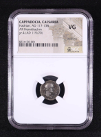 Hadrian (A.D. 117-138) Cappadocia (Year 4 A.D. 119/20) AR Hemidrachm Caesarea Mint Ancient Silver Coin (NGC VG, Scratches) at PristineAuction.com