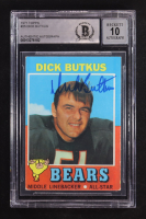 Dick Butkus Signed 1971 Topps #25 (BGS | Autograph Graded BGS 10) at PristineAuction.com