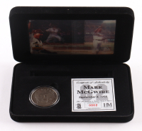 Mark McGwire The Highland Mint LE Solid Nickel Silver Collectible Coin at PristineAuction.com