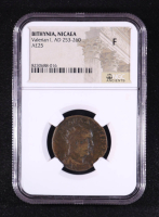 Valerian I (A.D. 253-260) Bithynia AE25 Nicaea Mint Ancient Coin (NGC F) at PristineAuction.com