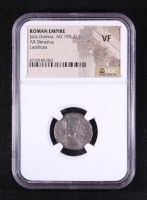 Julia Domna Augusta (A.D. 193-217) Roman Empire AR Denarius Laodicea Mint Ancient Silver Coin (NGC VF) at PristineAuction.com