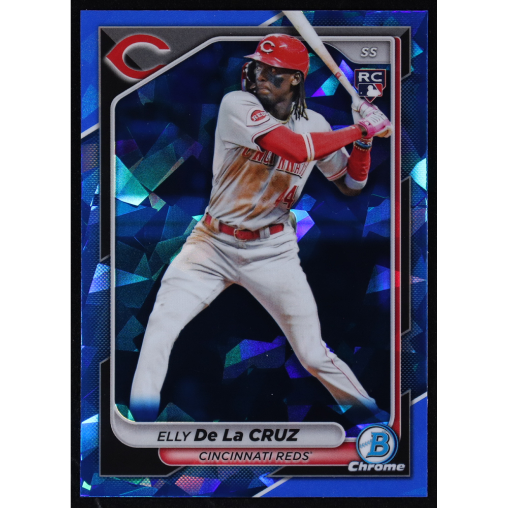 Elly De La Cruz 2024 Bowman Chrome Sapphire #42 RC at PristineAuction.com