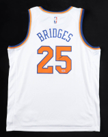Mikal Bridges Signed Knicks Nike Authentic Jersey (PSA) at PristineAuction.com