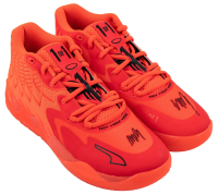 Lamelo Ball Signed Pair of Puma "Not From Here" Red Blast Basketball Shoes (JSA) at PristineAuction.com