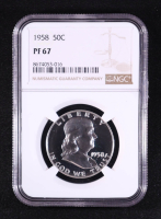 1958 Franklin Half Dollar (NGC Proof 67) at PristineAuction.com