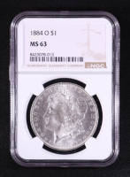 1884-O Morgan Silver Dollar (NGC MS63) at PristineAuction.com