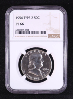 1956 Franklin Half Dollar Type 2 (NGC Proof 66) at PristineAuction.com