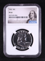 1962 Franklin Half Dollar - Franklin Label (NGC Proof 63) at PristineAuction.com