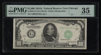 1934 $1000 One Thousand Dollar U.S. Federal Reserve Note - Chicago (PMG Choice Very Fine 35) at PristineAuction.com