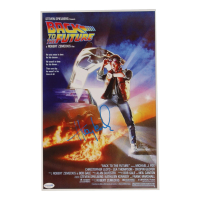 Huey Lewis Signed "Back to the Future" 11x17 Poster (ACOA) at PristineAuction.com