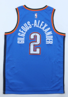 Shai Gilgeous-Alexander Signed Thunder Nike Authentic Jersey (PSA) at PristineAuction.com