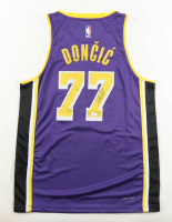 Luka Doncic Signed Lakers Jordan Authentic Jersey (JSA) at PristineAuction.com