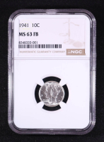 1941 Mercury Dime (NGC MS63 Full Bands) at PristineAuction.com