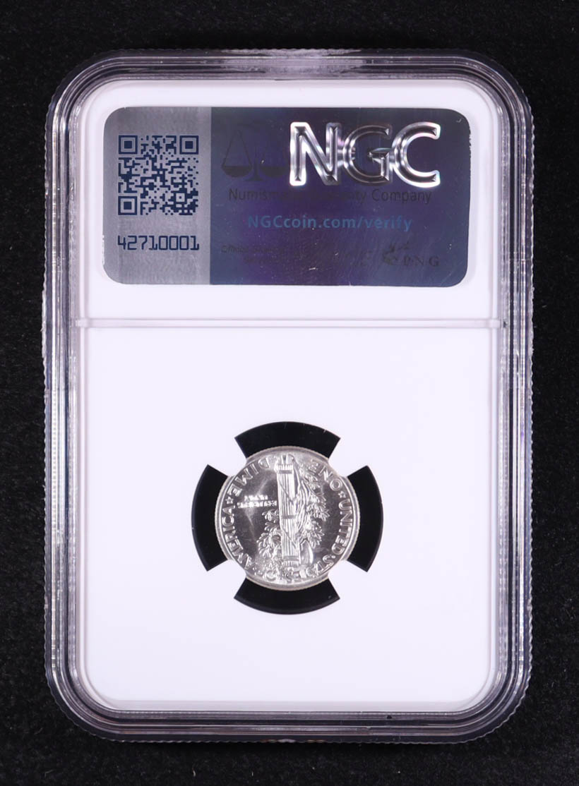 1943 Mercury Dime (NGC MS64) at PristineAuction.com 1943 Mercury Dime (NGC MS64) at PristineAuction.com