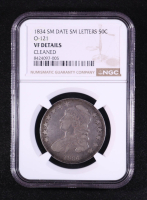 1834 Capped Bust Half Dollar Small Date, Small Letters Overton 121 (NGC VF Details) at PristineAuction.com