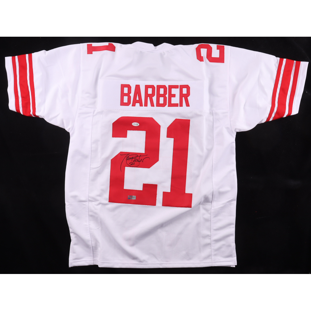 Tiki Barber Signed Jersey (JSA) at PristineAuction.com