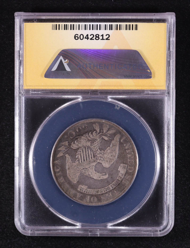 1829 Capped Bust Half Dollar Overton 119 (ANACS F15) at PristineAuction.com 1829 Capped Bust Half Dollar Overton 119 (ANACS F15) at PristineAuction.com
