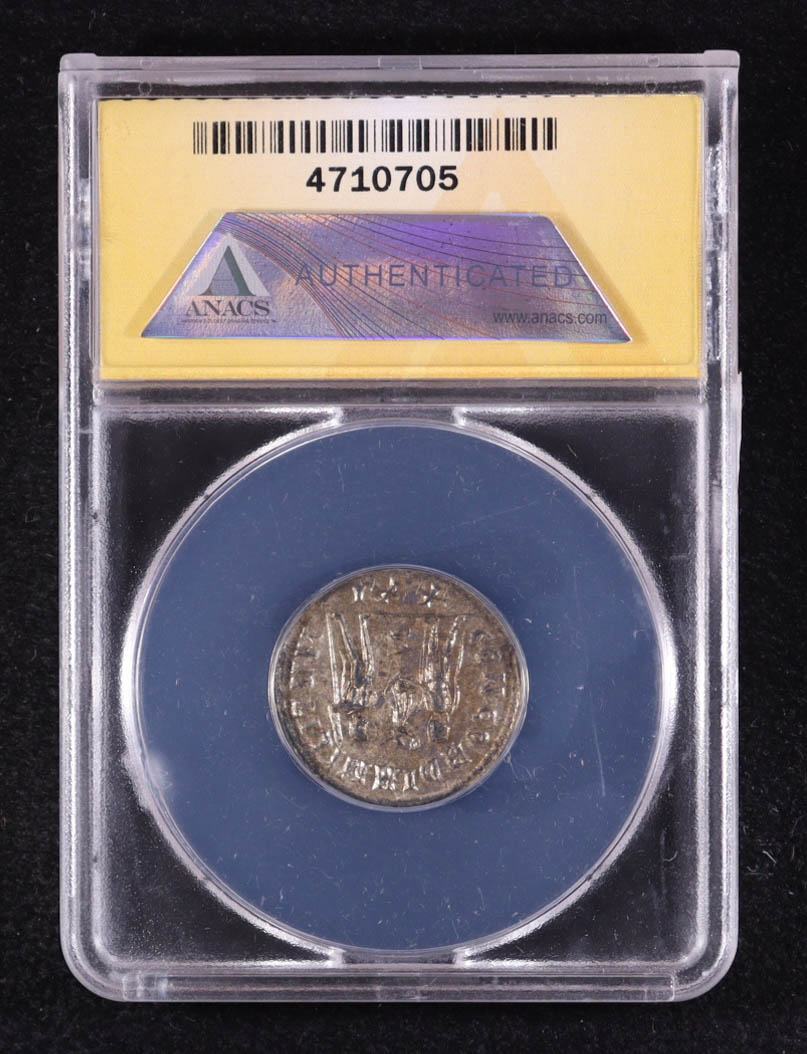 Maximianus (A.D. 286-305) Roman Empire BI Antoninianus Cyzicus Mint Ancient Coin (ANACS AU55) at PristineAuction.com Maximianus (A.D. 286-305) Roman Empire BI Antoninianus Cyzicus Mint Ancient Coin (ANACS AU55) at PristineAuction.com