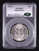 1954-D Franklin Half Dollar (CACG MS64) at PristineAuction.com