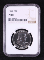 1961 Franklin Half Dollar (NGC Proof 68) at PristineAuction.com