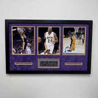 Kobe Bryant Lakers Custom Framed Photo Display at PristineAuction.com