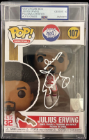 Julius 'Dr J' Erving Signed Nets #107 Funko Pop! Vinyl Figure (PSA | Auto 10) at PristineAuction.com