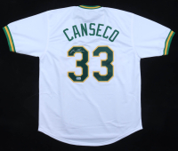 Jose Canseco Signed Jersey (Beckett) at PristineAuction.com