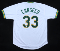 Jose Canseco Signed Jersey Inscribed "40/40" (JSA) at PristineAuction.com